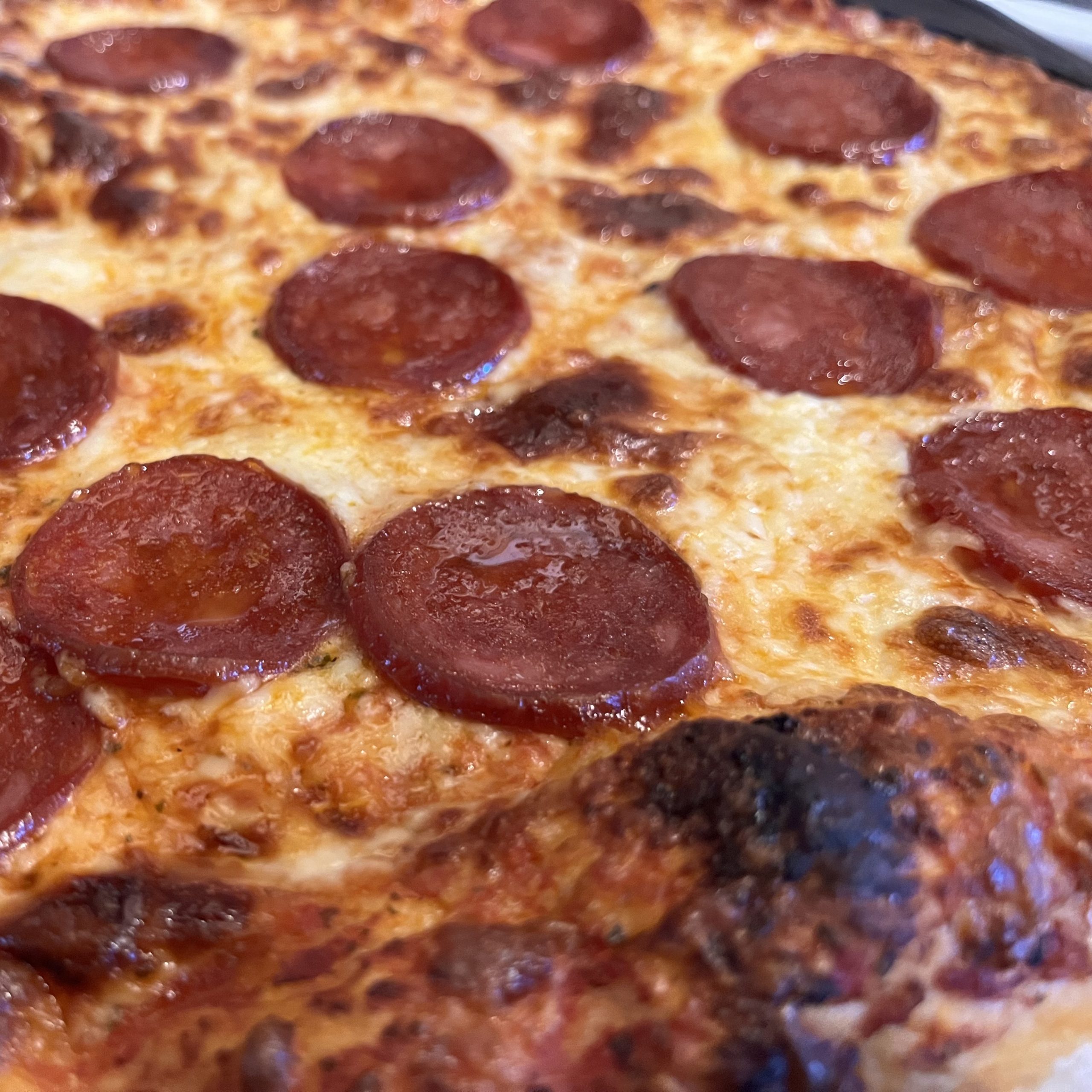 pepperoni and cheese pizza